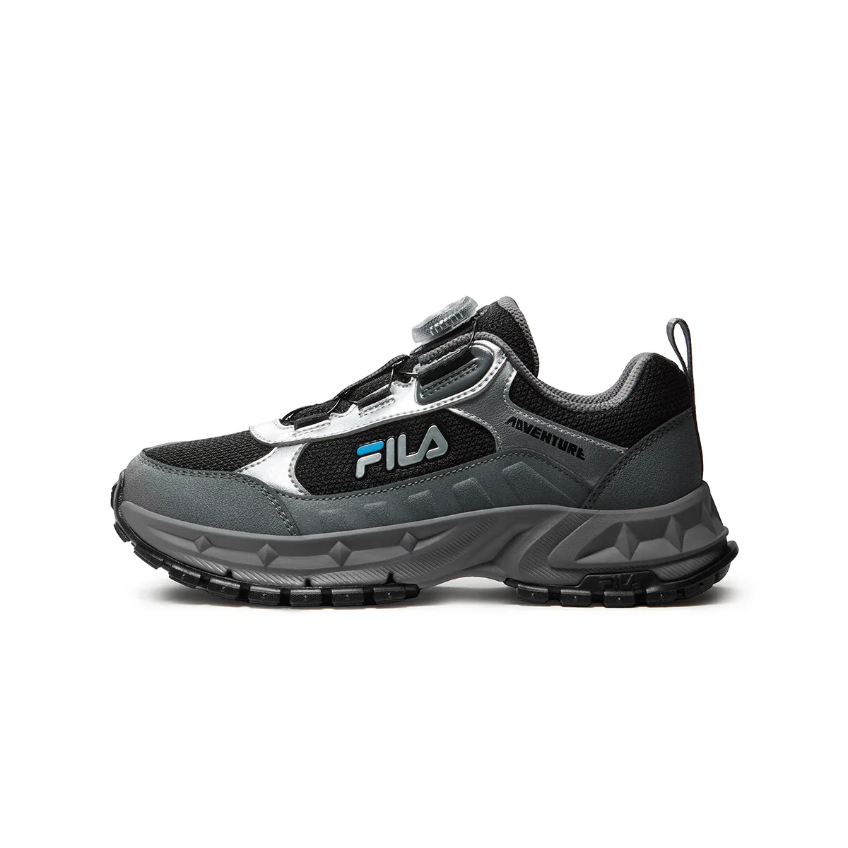 Детские кроссовки для активного отдыха FILA KIDS, Black/Space Silver