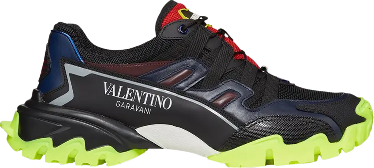 

Кроссовки Valentino Climbers Trainer Black, черный