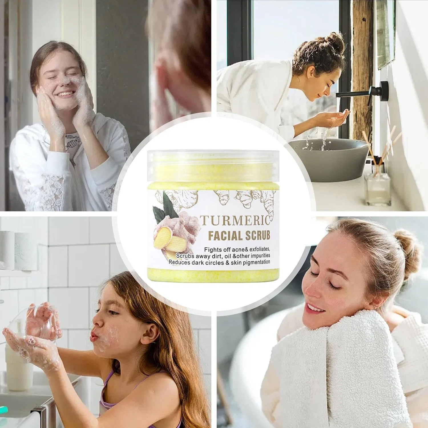 Скраб для лица и тела, Turmeric Scrub, 100 мл, Generisch — фото 3