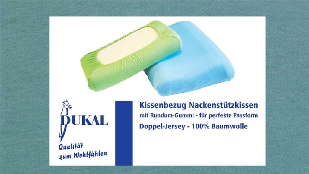 

Чехол Schlaraffia Support подушка-подушка для шеи: цвет - нефрит DUKAL