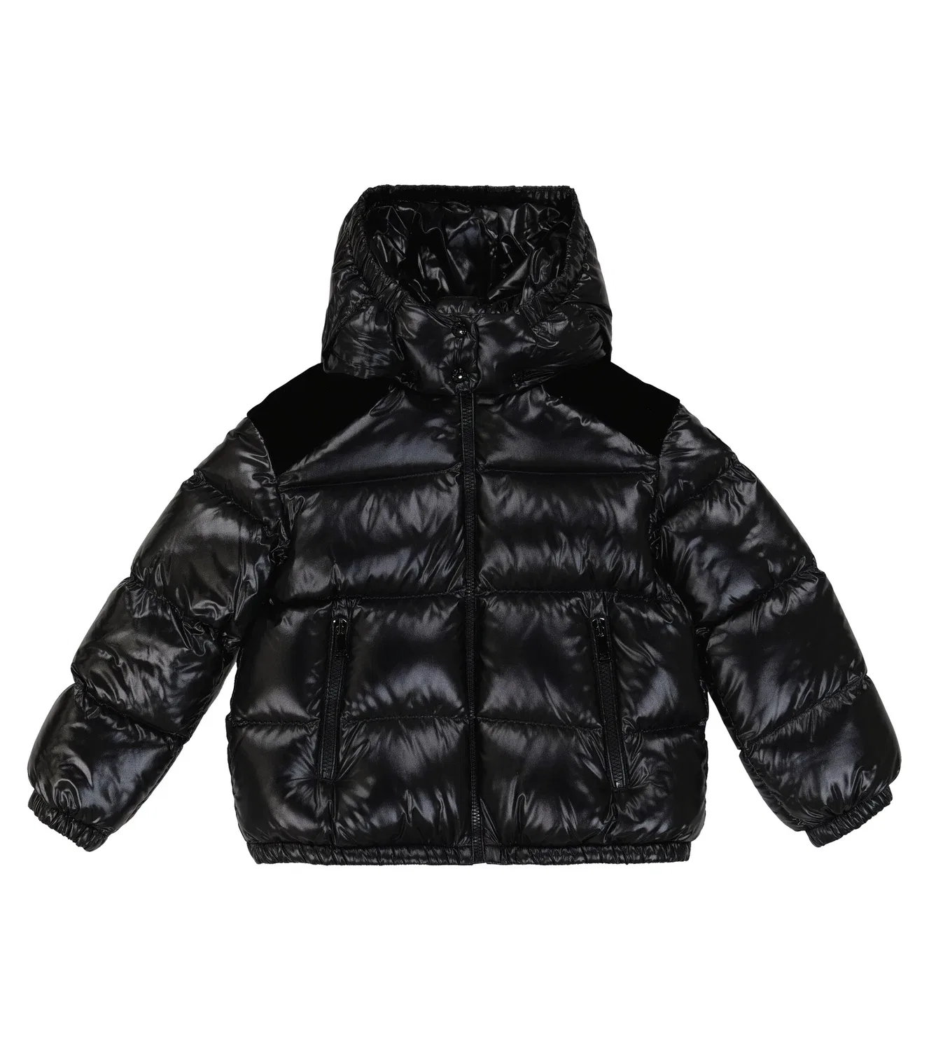 Пуховик Chouelle Moncler Enfant, черный