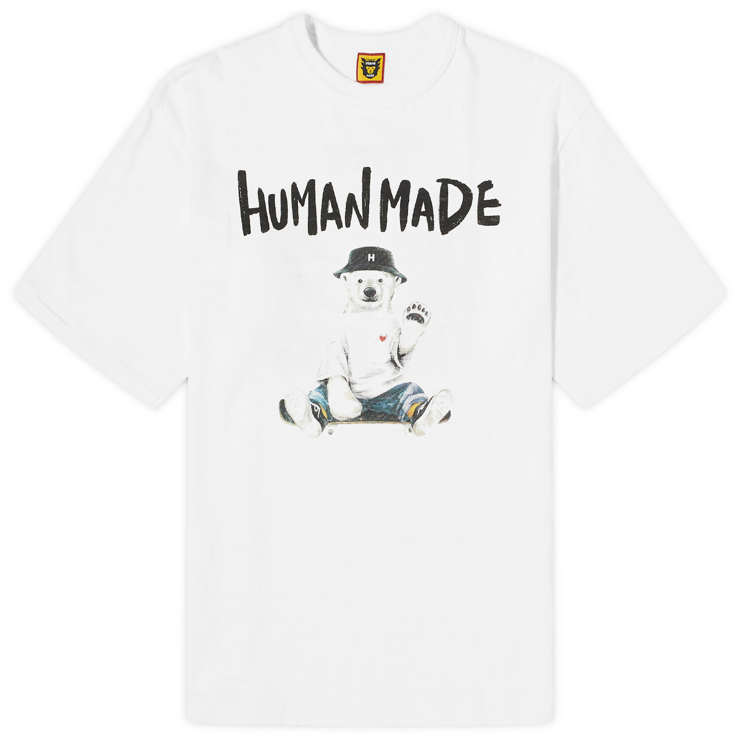 

Футболка Human Made Bucket Hat Polo Bear, белый