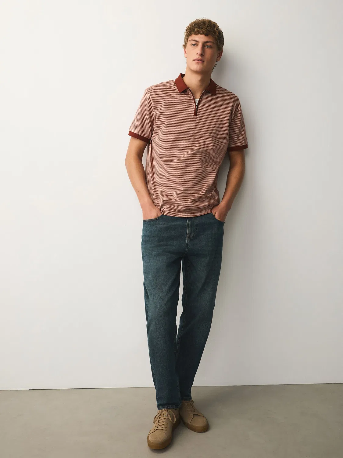 Джинсы классические, Slim Fit Next, сине-зеленый — фото 2