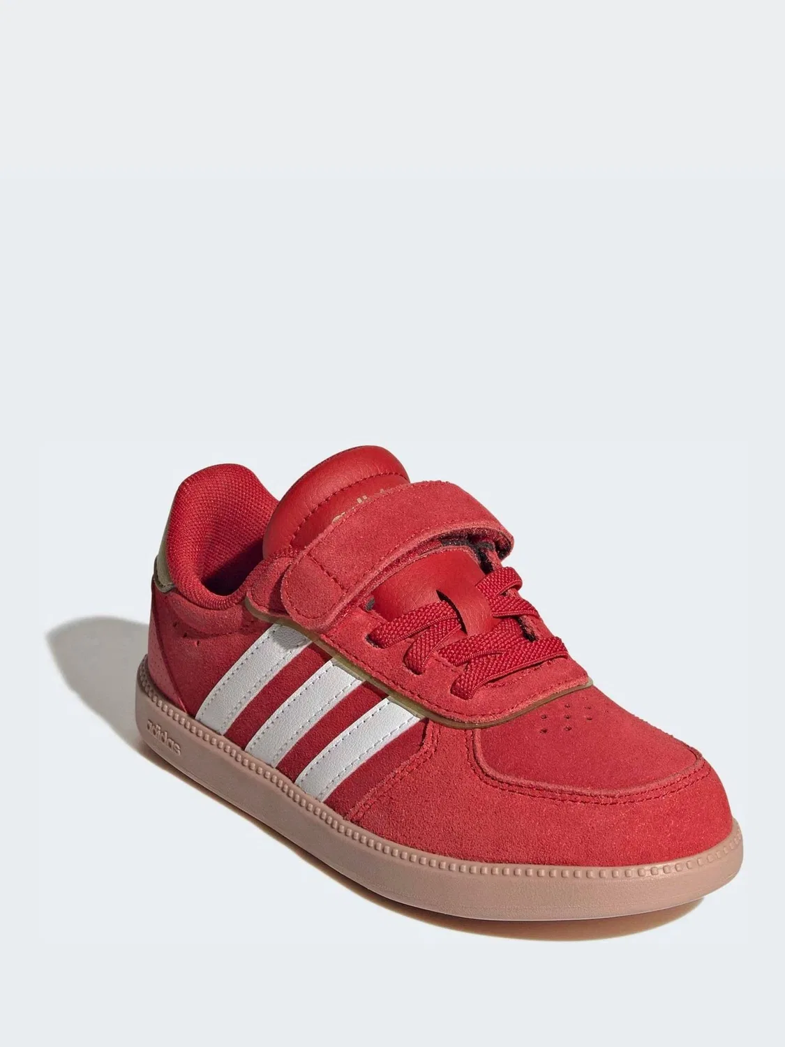 Кроссовки для мальчиков Breaknet Sleek adidas, красный