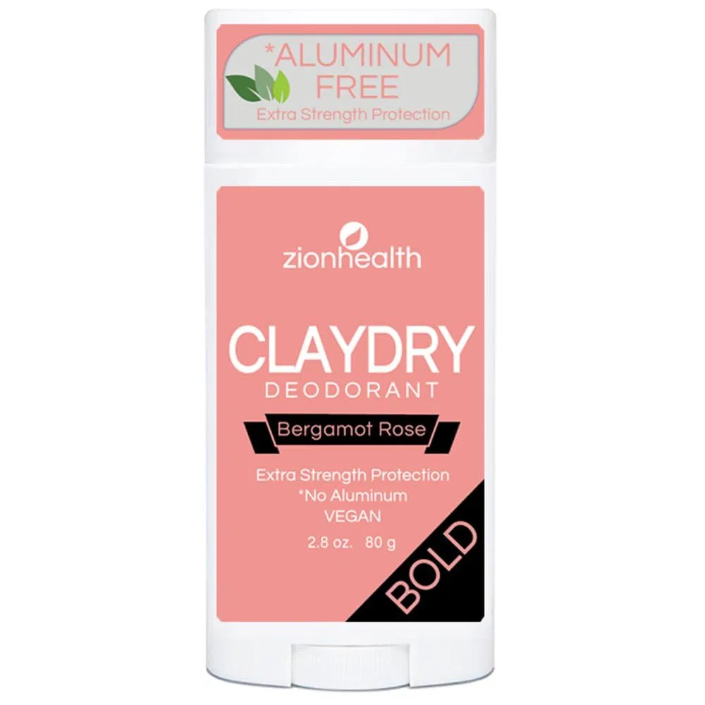 Дезодорант Claydry Bergamot & Rose, Adama Minerals, 80 мл