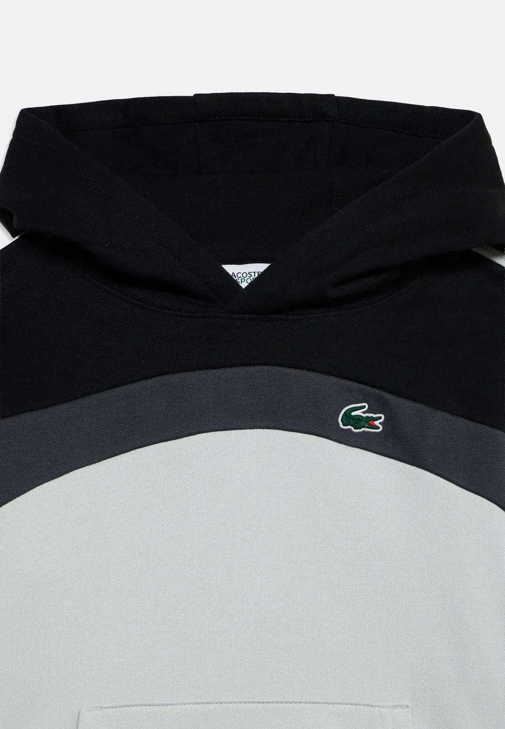 Худи унисекс для ношения вне корта Lacoste, Noir — фото 3