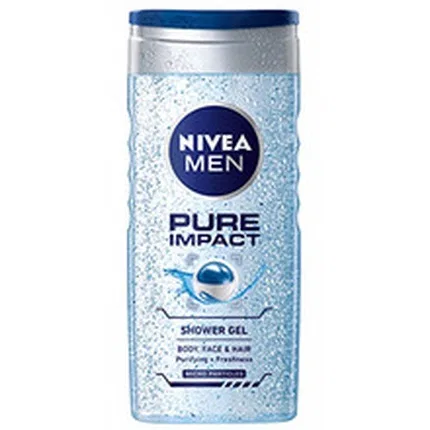 Гель для душа освежающий Nivea Men Pure Impact
