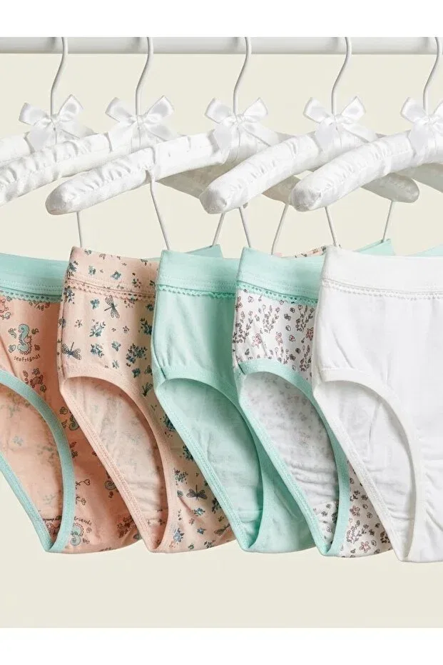 Детский комплект трусов для девочек хлопковый Zeyzey, Multicolor