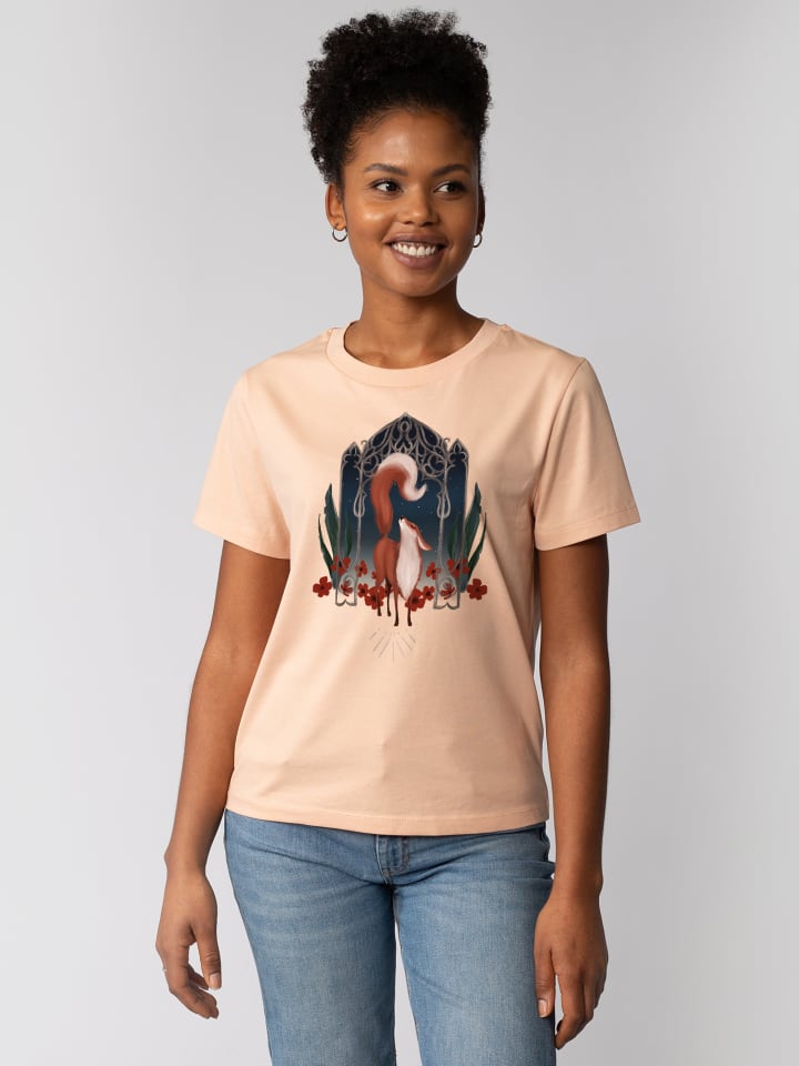 

Футболка Красивая лиса в Фреше-Пеше wat Apparel