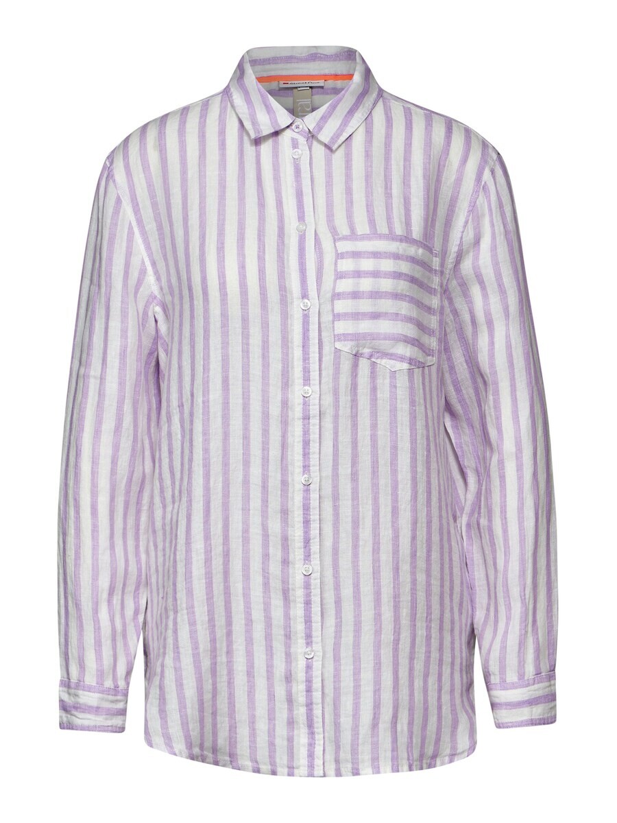 

Блуза STREET ONE Blouse, цвет Lavender/White