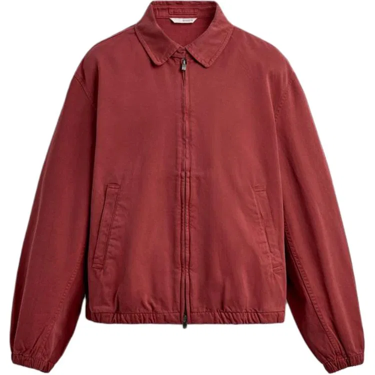 Мужская куртка с лацканами Red Lapel Moderate ZARA, Красный