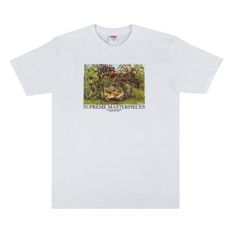 

Футболка Supreme Masterpieces Tee 'White', белый