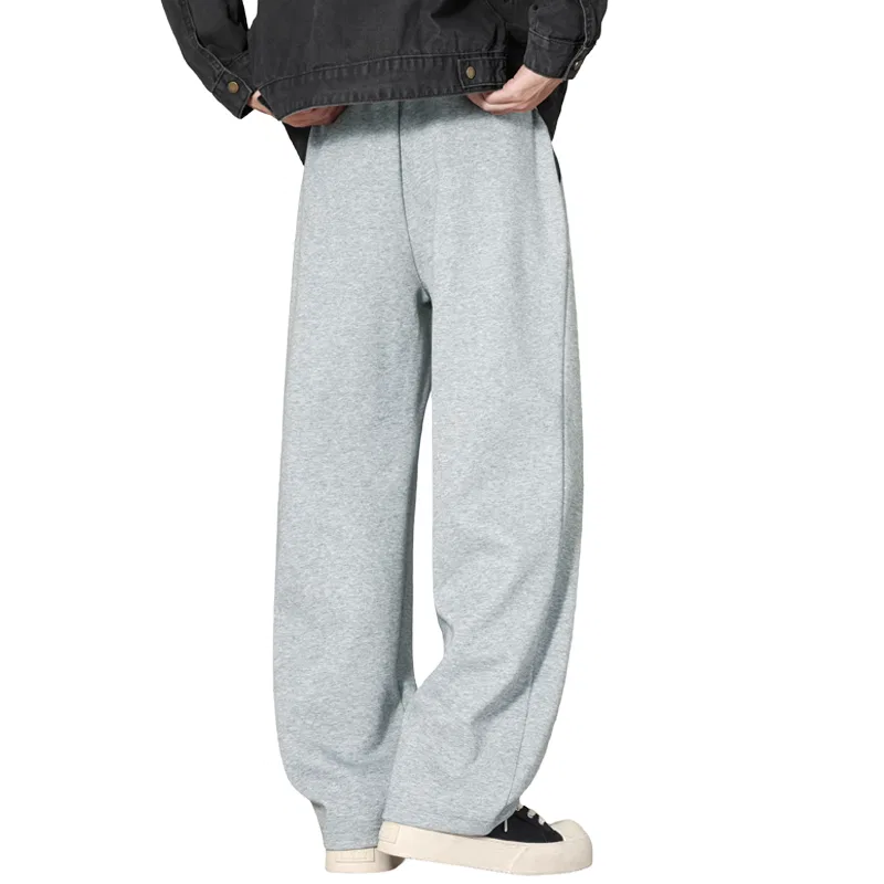 Детские повседневные брюки прямого кроя Dark Gray Zebra Journal Pants Logo MINISO, Dark Gray Zebra Journal Pants Logo — фото 4
