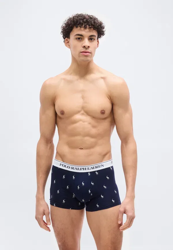Боксеры 3 шт Polo Ralph Lauren, красный/синий/фиолетовый — фото 4