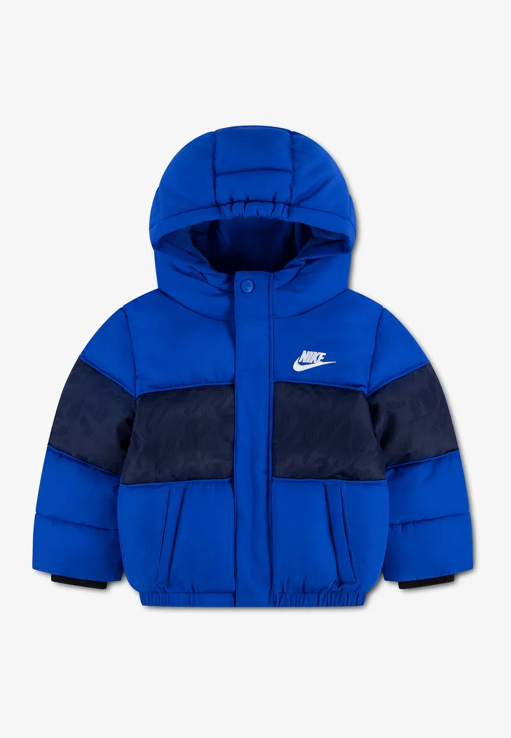 Пуховик с логотипом, выполненный в смешанной технике - зимняя куртка Nike Sportswear, Game Royal