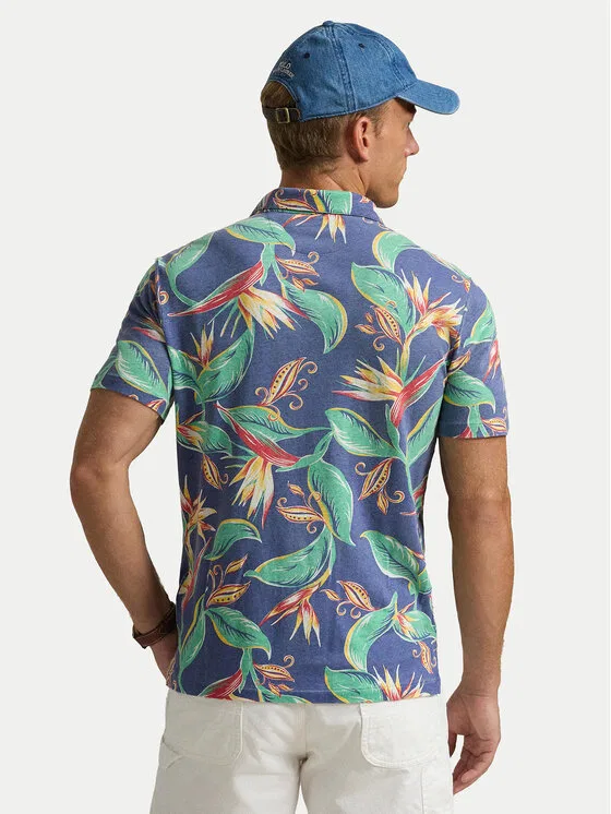 Поло standard fit Polo Ralph Lauren, мультиколор — фото 3