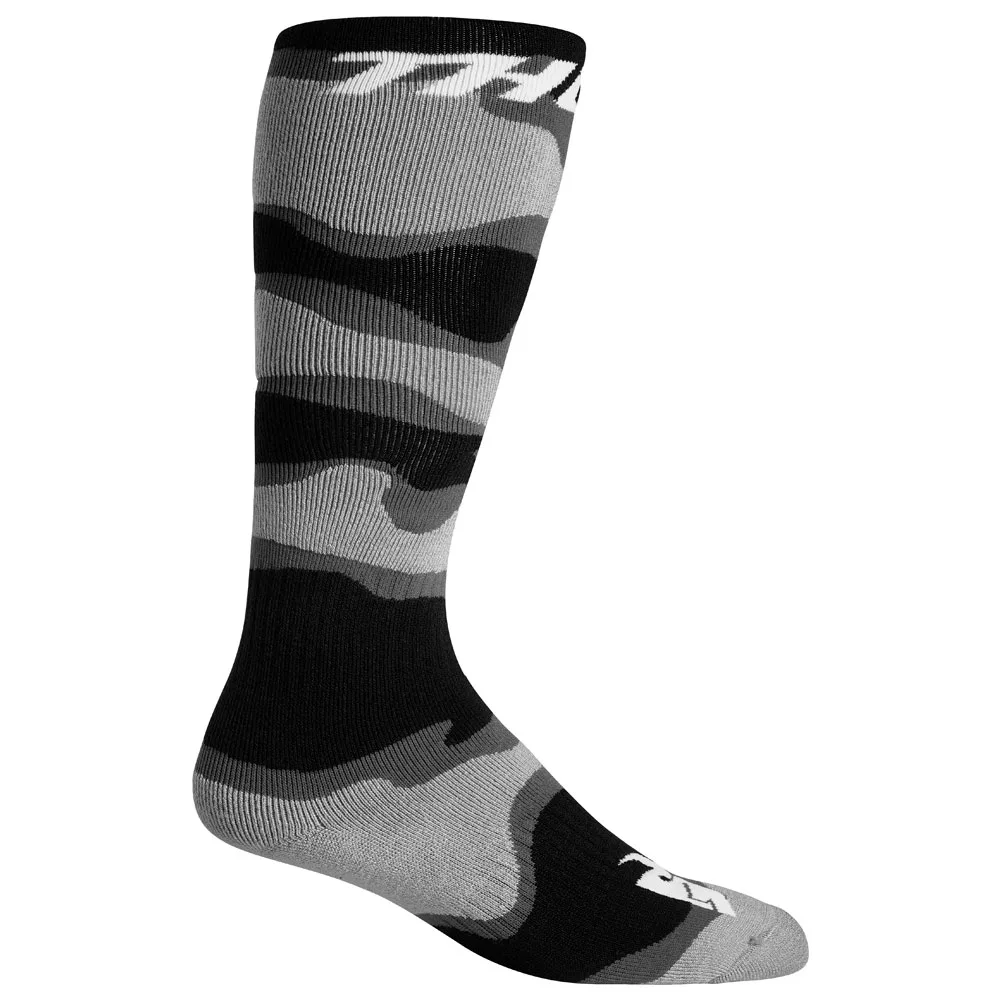 Носки детские Thor, камуфляжные серые/белые