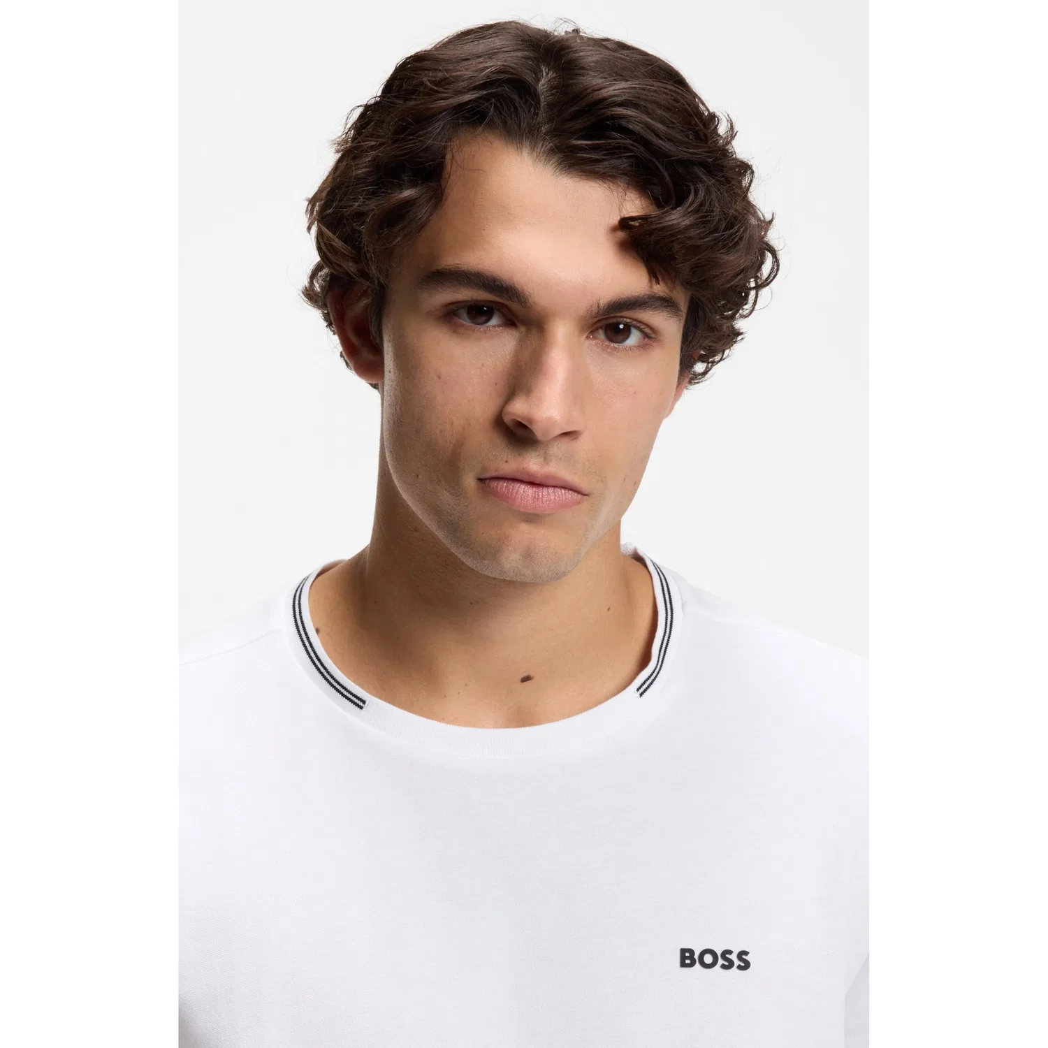 Детская футболка с круглым вырезом BOSS GREEN, White — фото 3