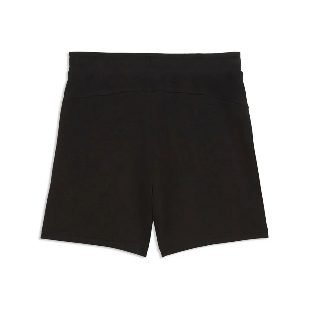Шорты спортивные детские с принтом Bmw Mms Kids Ess Shorts Puma, черный — фото 2