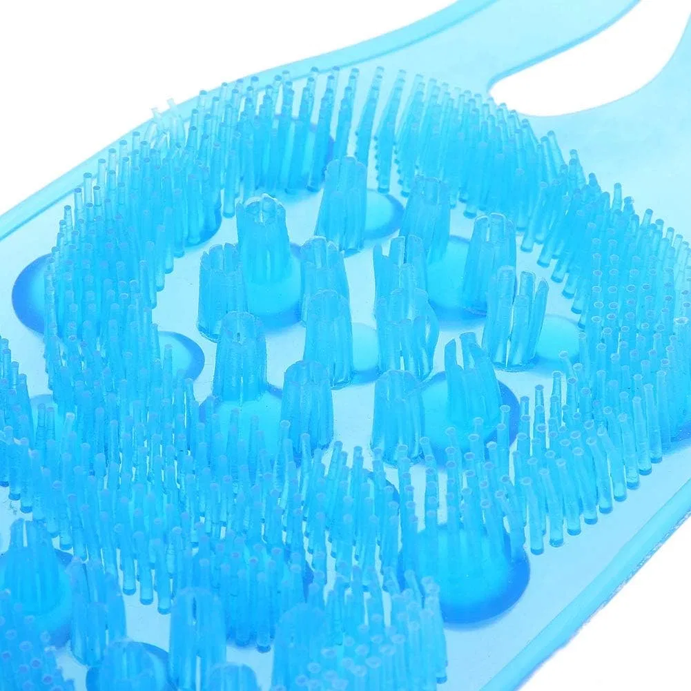 Душевая щетка для спины и массажер Silicone, CHHELIHL, 1 шт, 84x12 см, #337 — фото 3