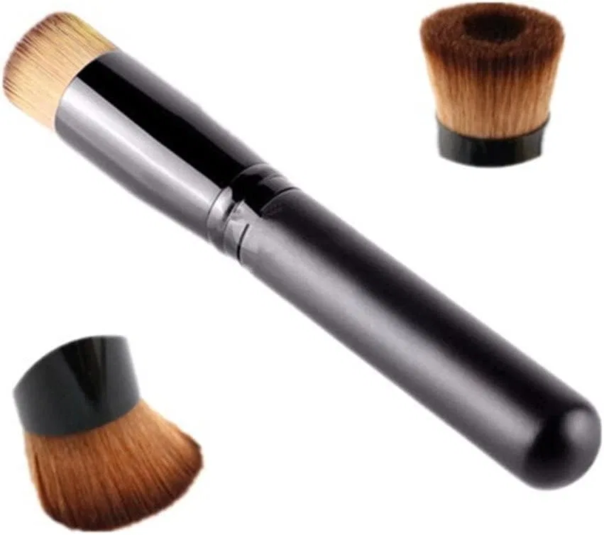 Кисть для макияжа с плоским верхом, Holz, 6x0,8 дюйма, Schwarz Generisch