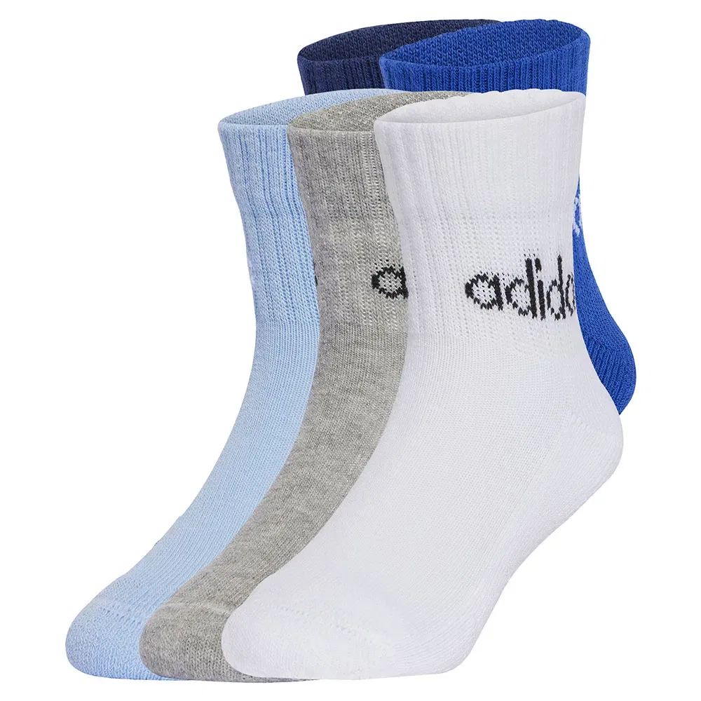Носки Adidas Linear 5 пар, мультиколор