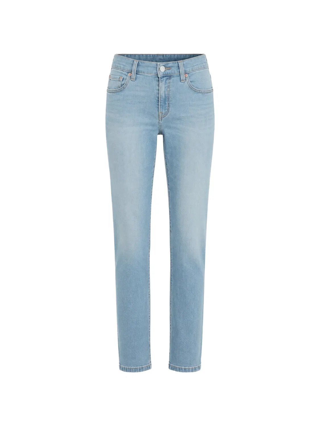 Джинсы Boyfriend средней посадки синие Levi's, синий