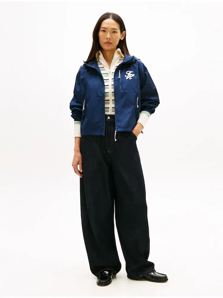 Куртка из рипстоп нейлона Windbreaker, Томми Хилфигер TOMMY HILFIGER, Navy — фото 2