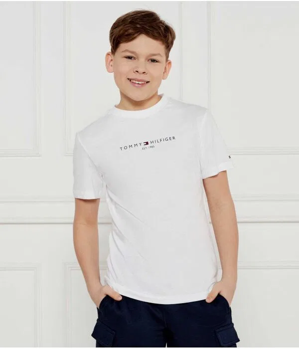 Детский комплект из футболки и шорт Tommy Hilfiger, мультиколор — фото 3