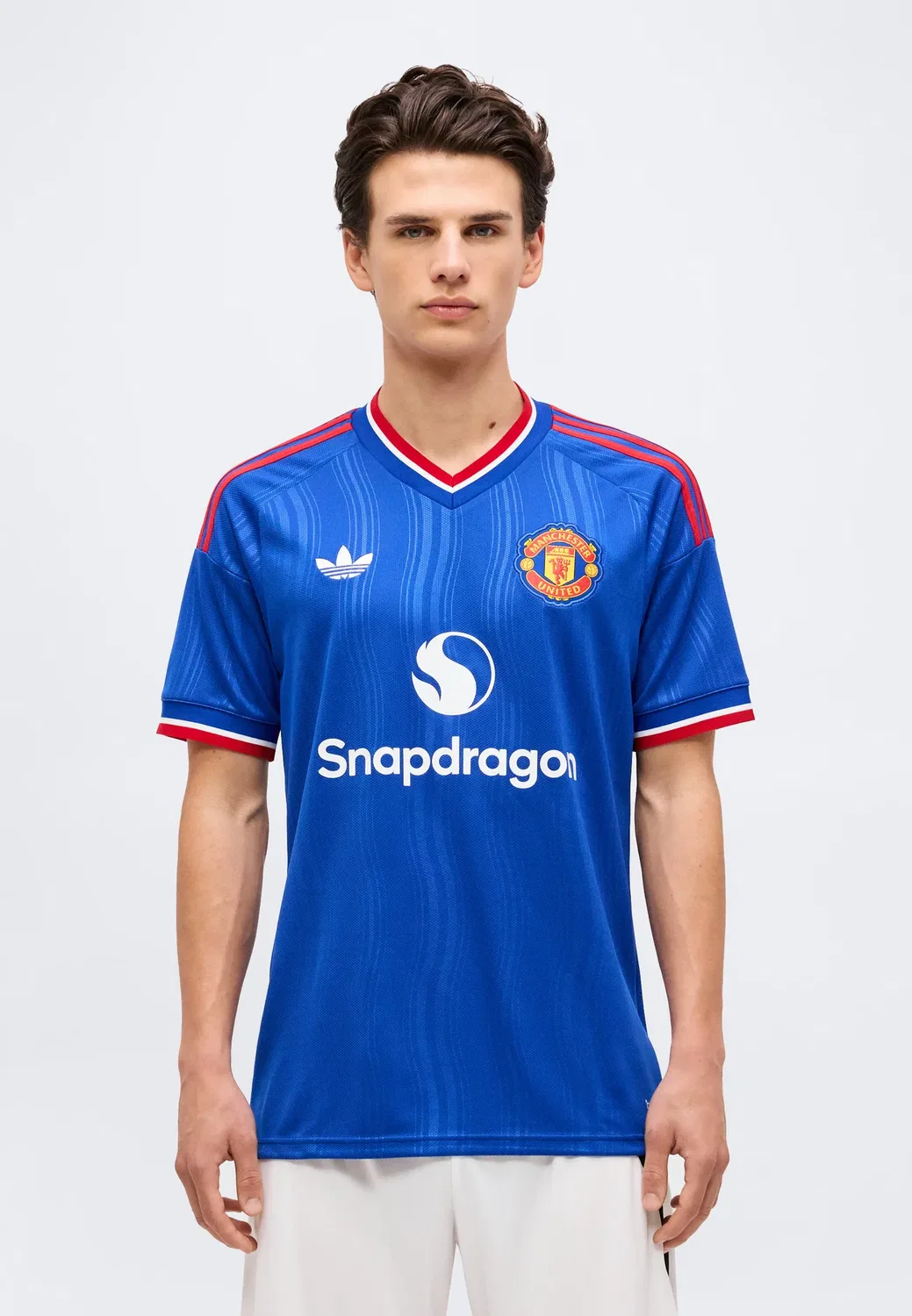 «Манчестер Юнайтед» 26/27 выездной матч - клубная форма Adidas Originals, Team Royal Blue