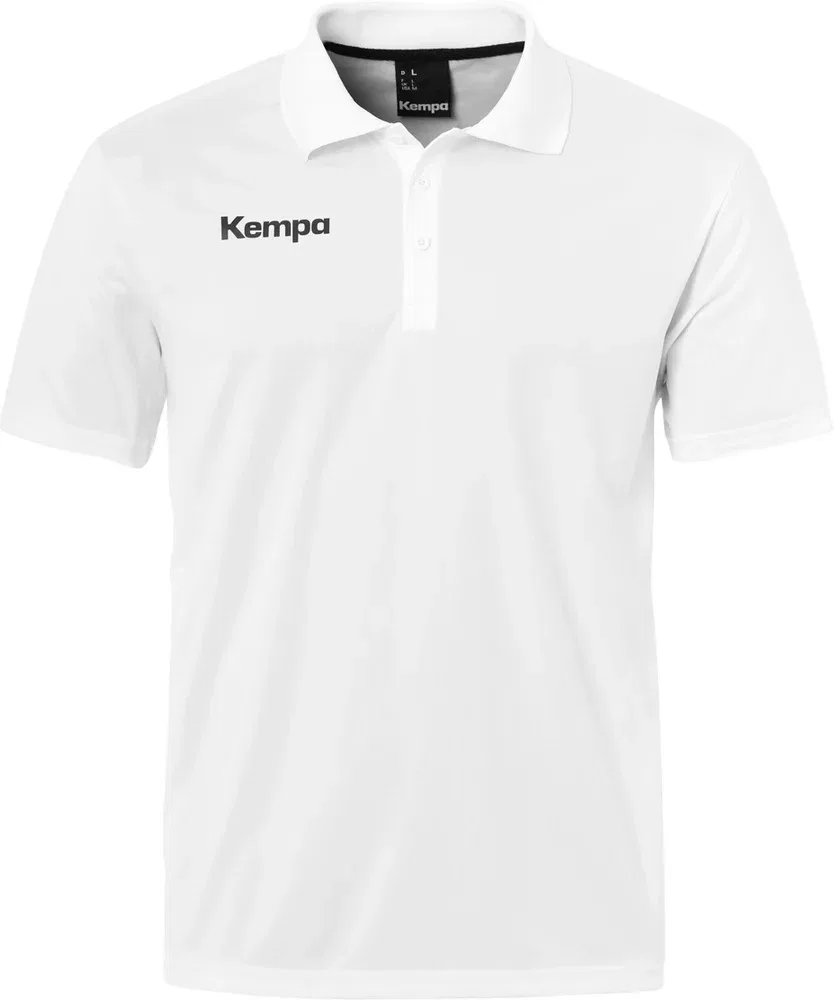 Поло с принтом Poly Polo Shirt Kempa, белый