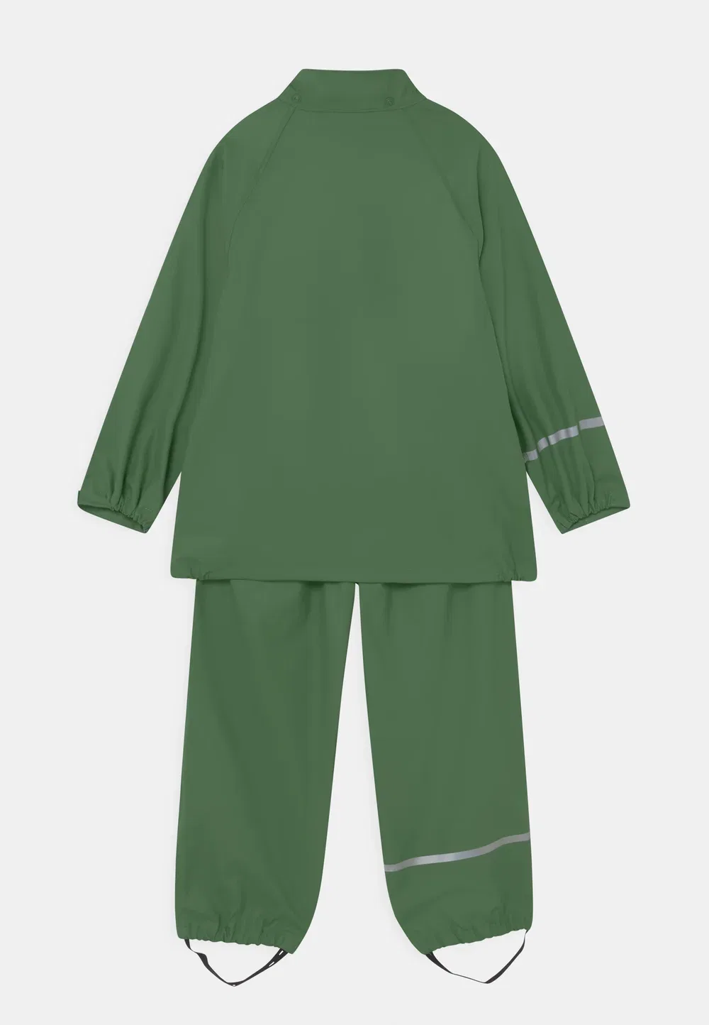 Базовый комплект дождевой одежды унисекс - водонепроницаемая куртка Celavi, Elm Green — фото 3