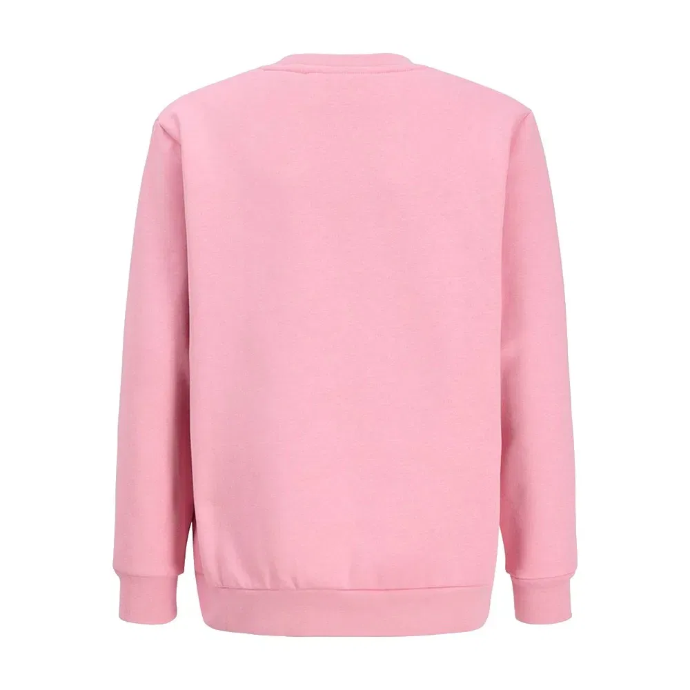 Детский свитшот для девочек с принтом Abbie JJXX Jack & jones, Pink — фото 4