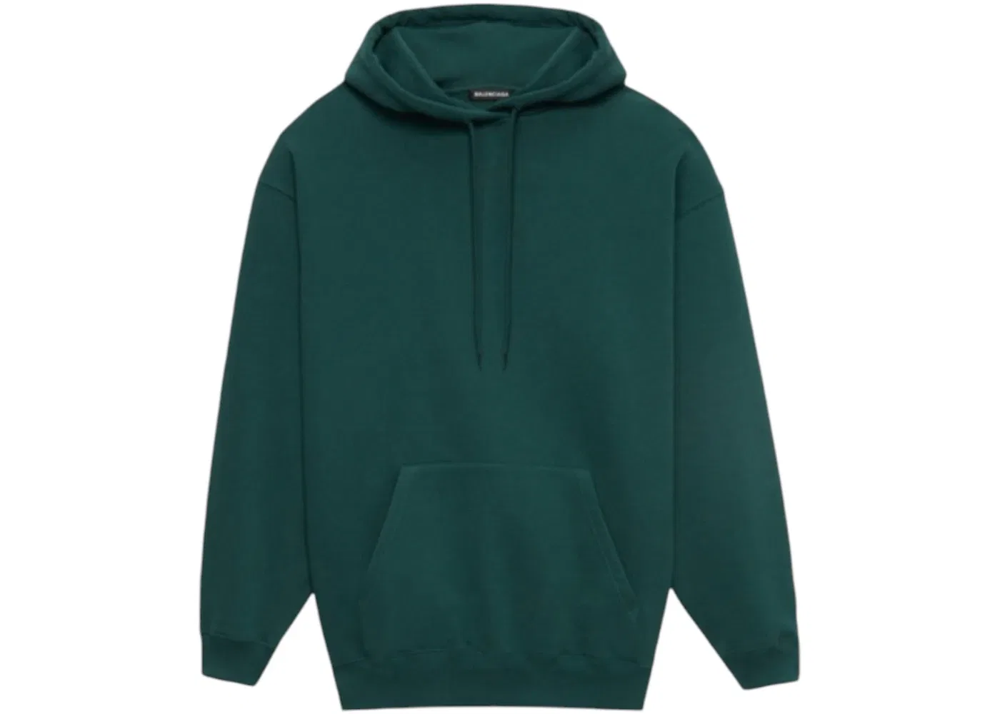 Мужская худи с длинным рукавом Hoodie Balenciaga, Green/White — фото 2