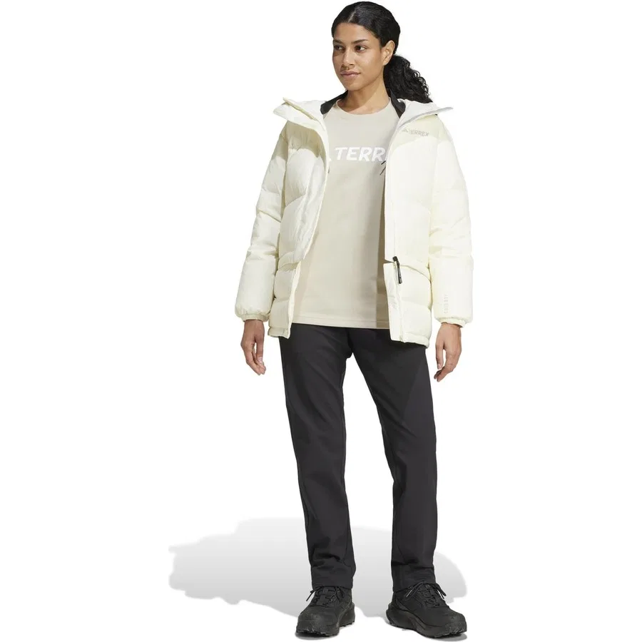 Пуховик Xpl Goose Jkt adidas, Белый — фото 4