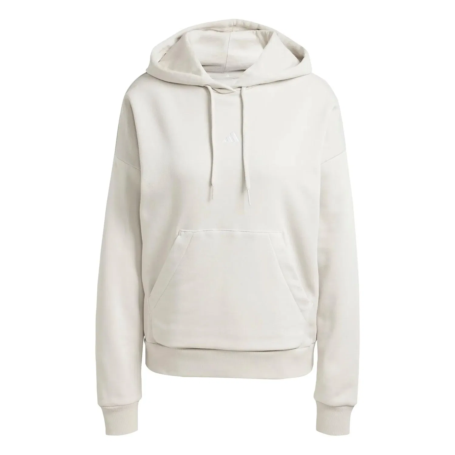 Женское худи с длинным рукавом adidas Essentials Small Logo Feel Cozy, Weiss