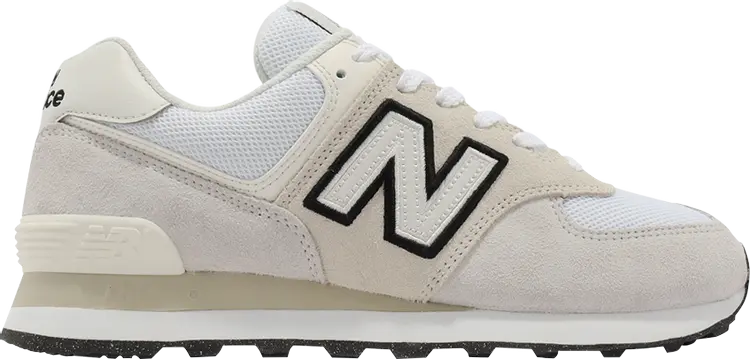 

Кроссовки New Balance 574 'White Black', белый