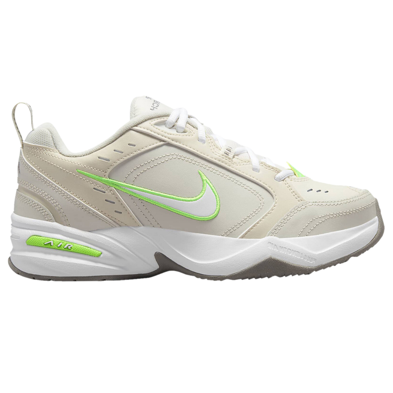 

Кроссовки Nike Air Monarch IV 'Light Bone Green Strike', Кремовый, Бежевый;серый, Кроссовки Nike Air Monarch IV 'Light Bone Green Strike', Кремовый