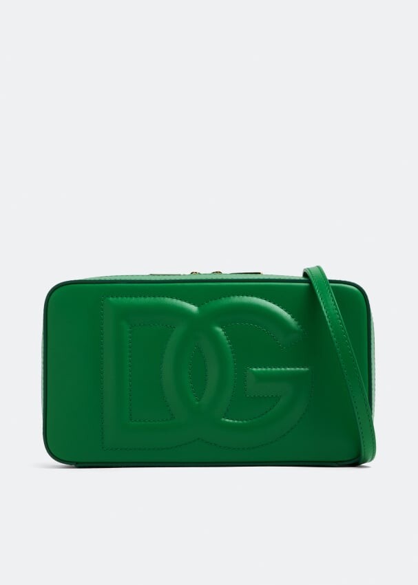 

Сумка кросс-боди DOLCE&GABBANA Small DG logo camera bag, зеленый