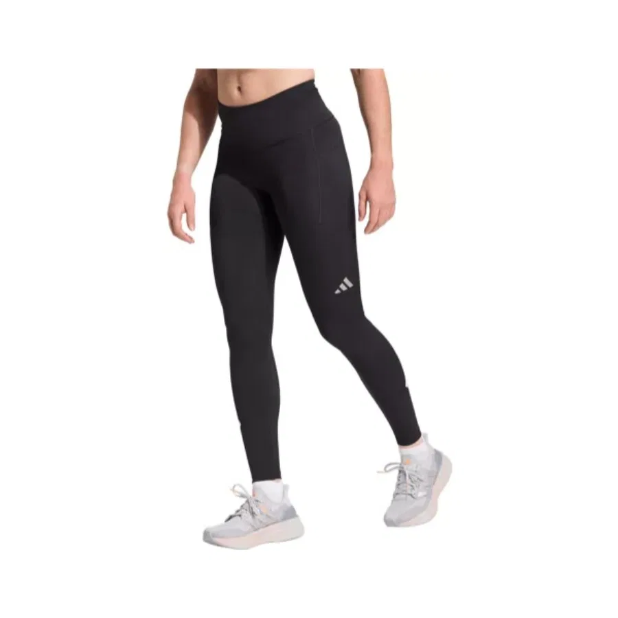 Женские леггинсы с принтом, модель ADI365 Climacool 3-Stripes, adidas, Черный