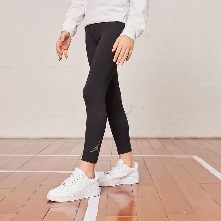 Детские леггинсы с умеренной растяжимостью Jordan, Jet Black — фото 4