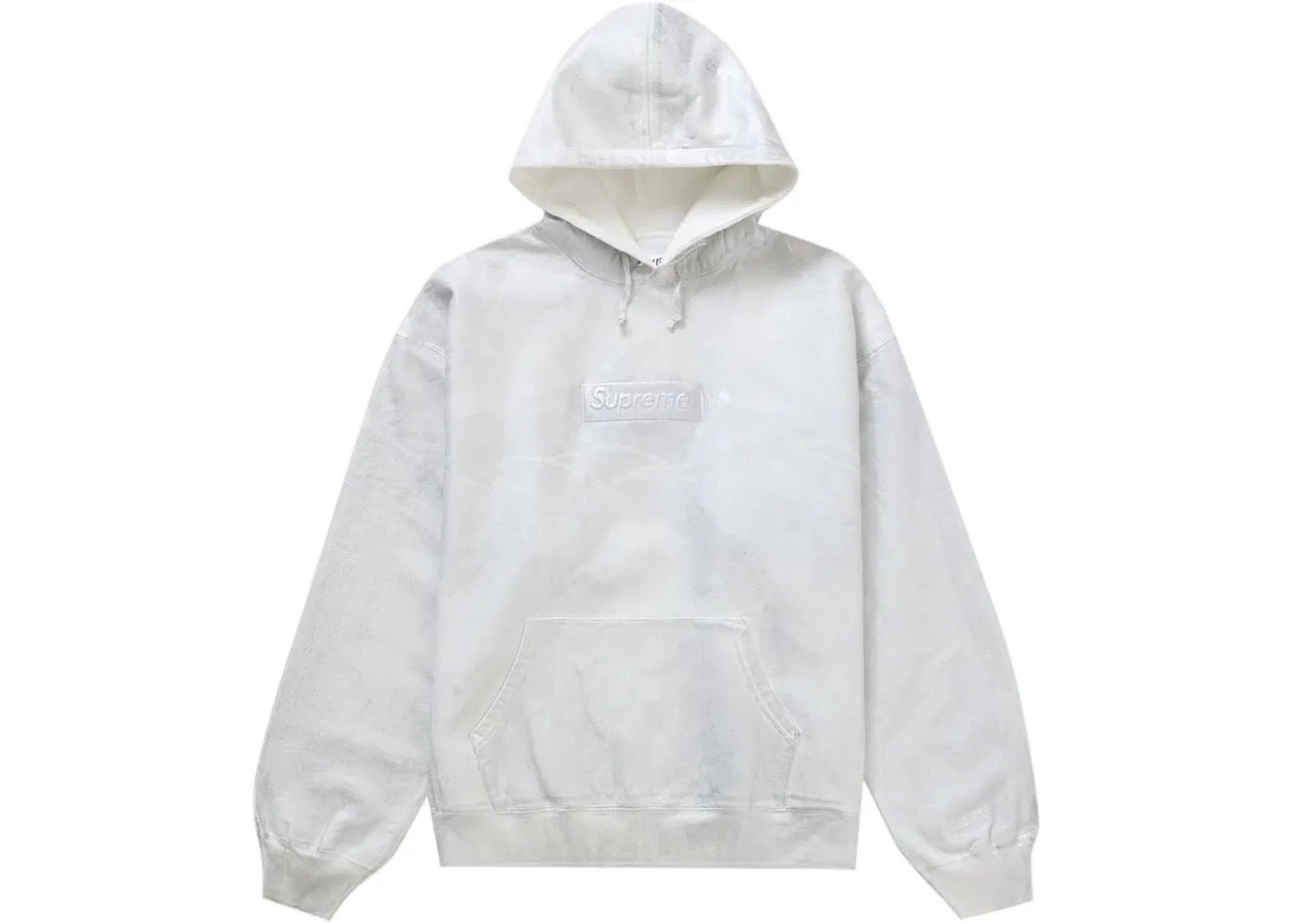 Мужская худи с капюшоном с принтом Sweatshirt Supreme, White