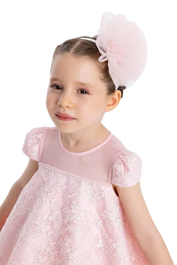 Детское платье для девочек хлопковое Pamina, Pink