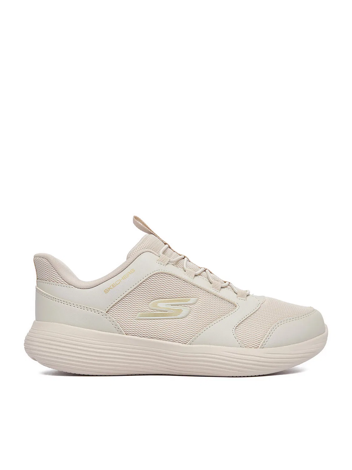 Кроссовки для девочки C-GO Skechers, бежевый — фото 2