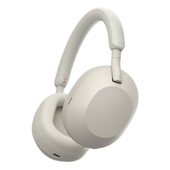 

Беспроводные наушники Sony WH-1000XM5, серебристый