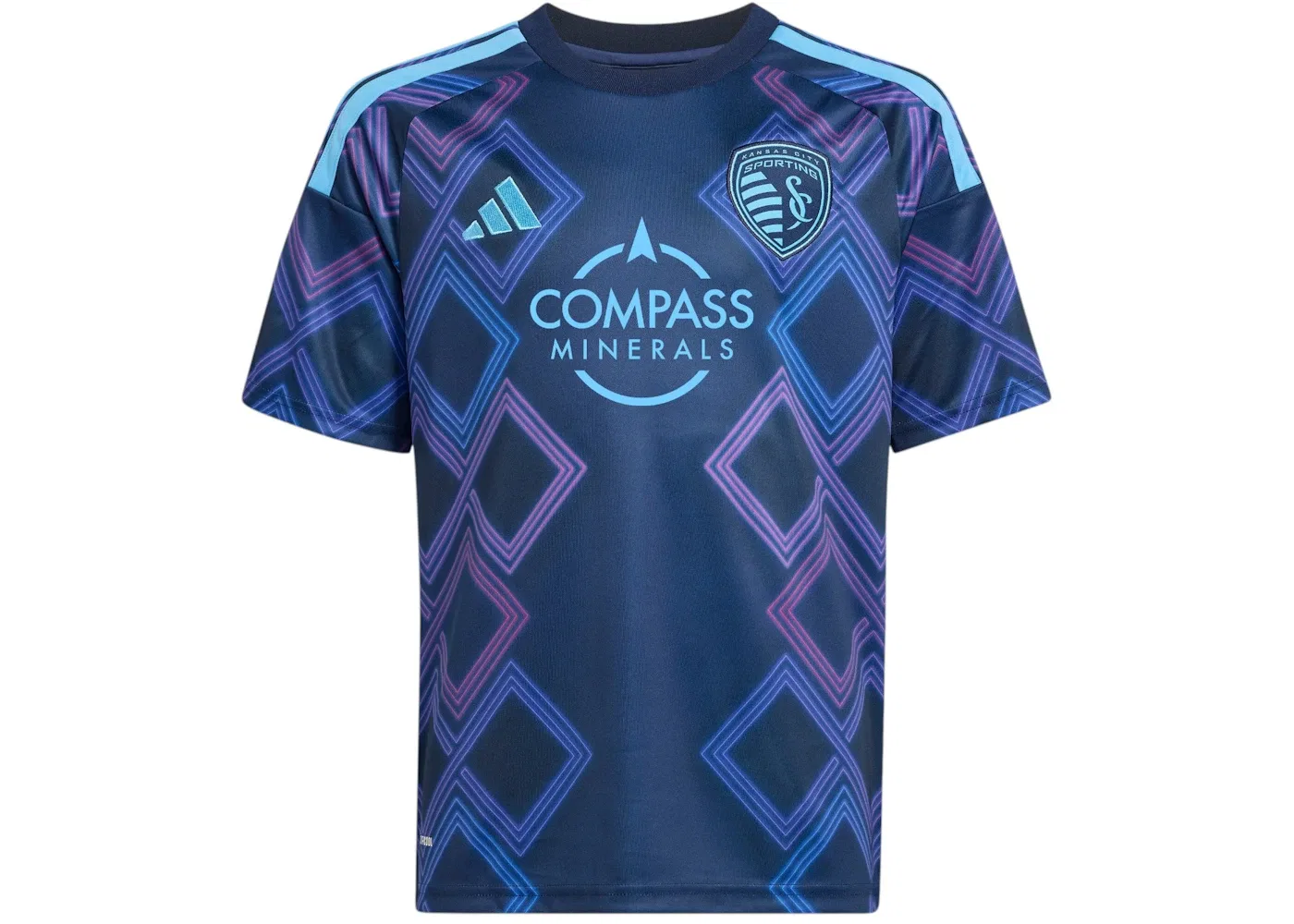 Детская футбольная джерси с дизайном Jersey Adidas, Night Indigo