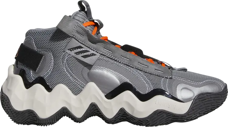 

Кроссовки Adidas Candace Parker x Wmns Exhibit B Mid 'Grey Black', серый