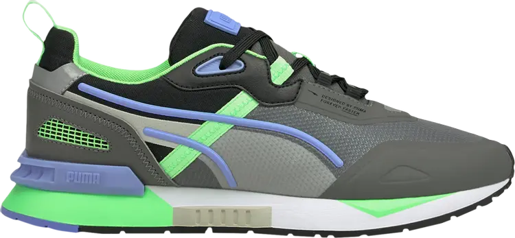 

Кроссовки Puma Mirage Tech Castlerock Elektro Green, серый