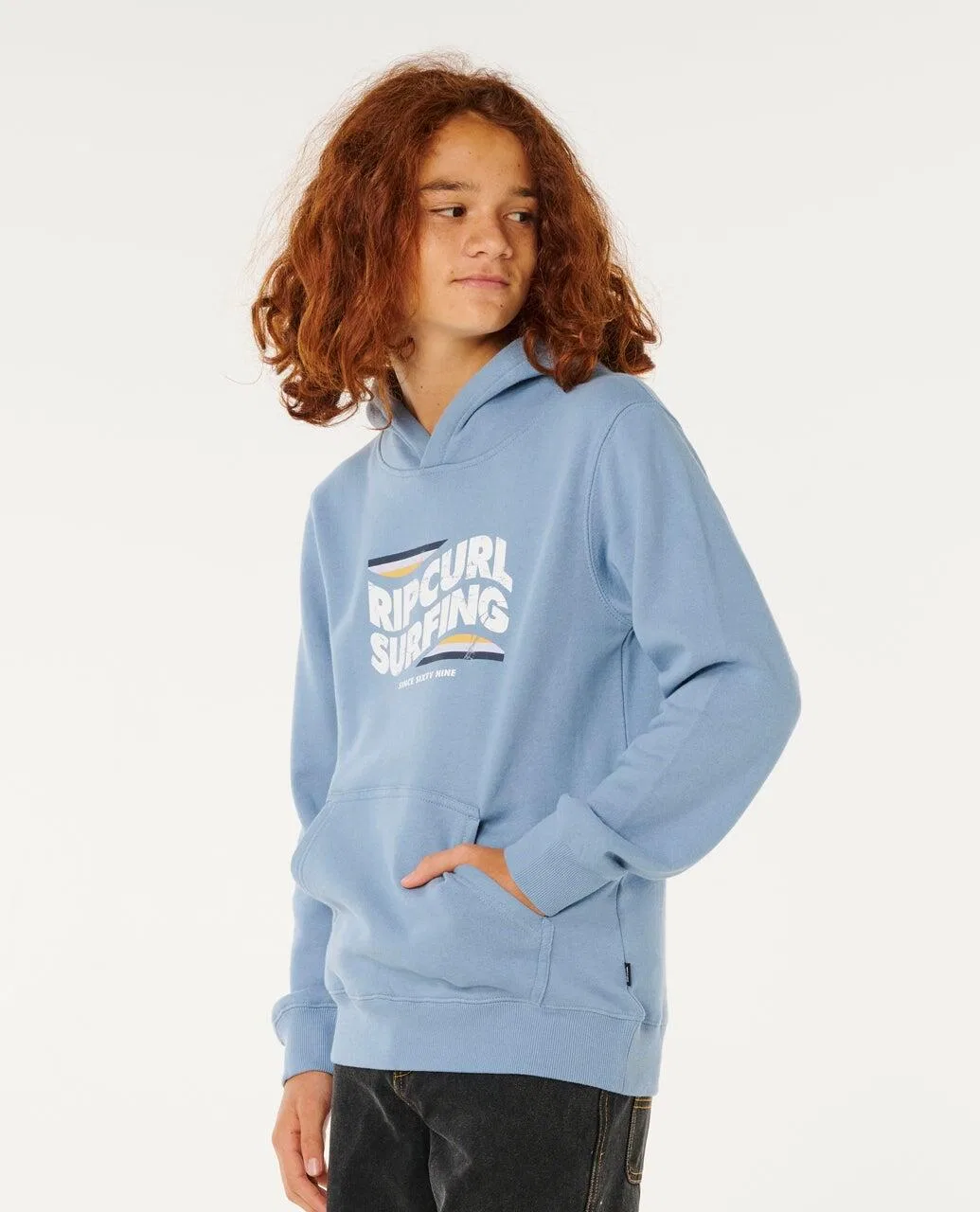Детское худи для мальчиков Streamline Hood Rip Curl, Jeansblau — фото 2