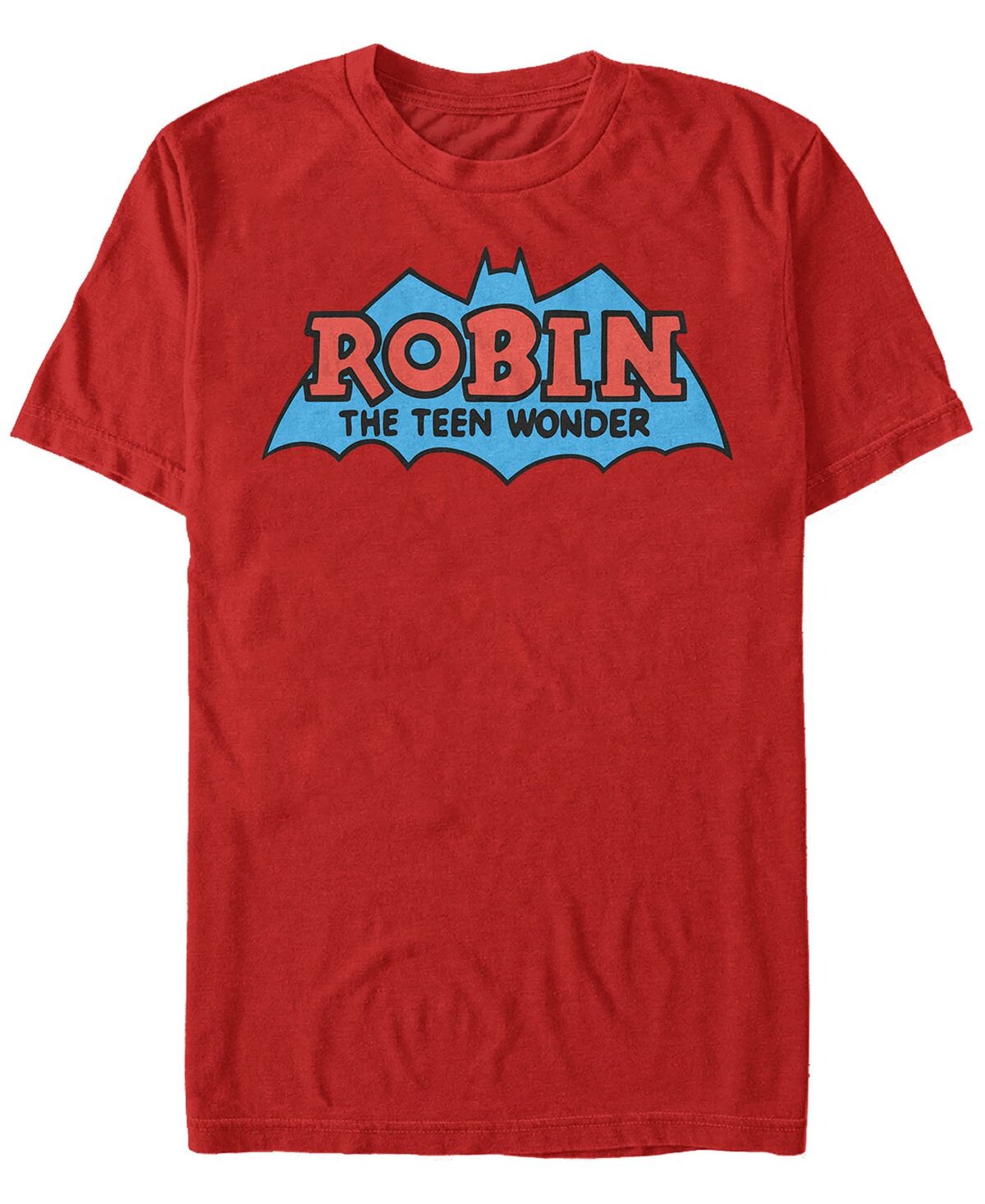 

Мужская футболка dc с логотипом batman robin the teen wonder с коротким рукавом Fifth Sun, красный